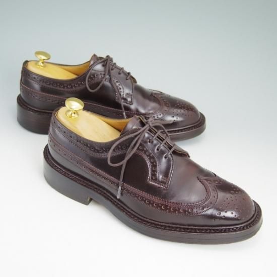 ★トリッカーズ SIZE 6.5【★希少!!コードバン仕様】M5164/カントリーシューズ/短靴/ロングウイング/Tricker's★b063