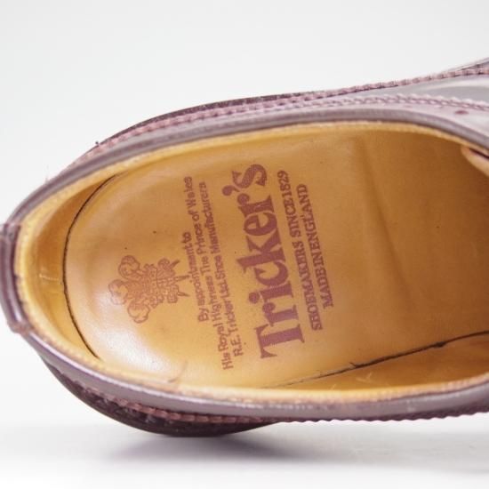 ★トリッカーズ SIZE 6.5【★希少!!コードバン仕様】M5164/カントリーシューズ/短靴/ロングウイング/Tricker's★b063
