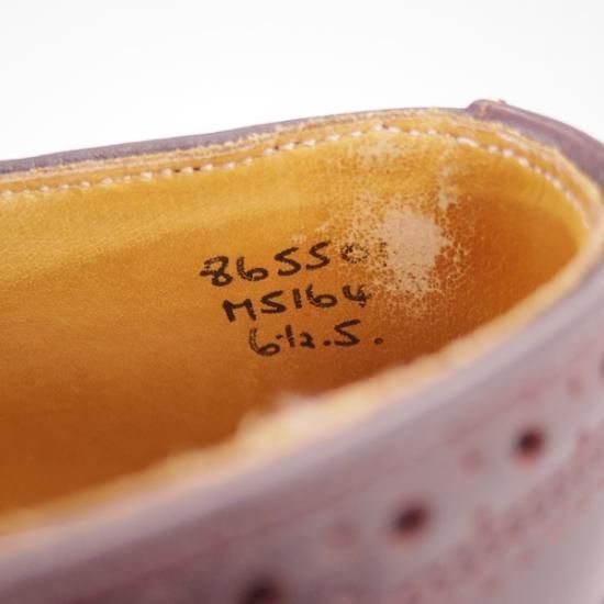 ★トリッカーズ SIZE 6.5【★希少!!コードバン仕様】M5164/カントリーシューズ/短靴/ロングウイング/Tricker's★b063