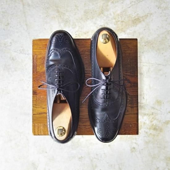 極上★チャーチ UK6.5程度【★年代物!!ブルックスブラザーズ別注】Surrey/フルブローグ/BROOKS BROTHERS/ENGLISH/M89/952/Church's★b064