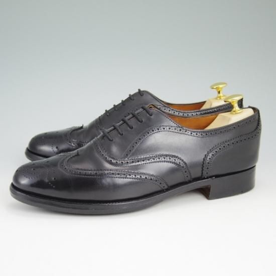 ★英国製/リーガル UK7.5【80s最高級ライン★ブリティッシュ コレクション】フルブローグ/REGAL BRITISH COLLECTION★b065