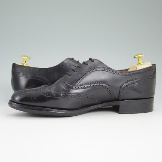 ★英国製/リーガル UK7.5【80s最高級ライン★ブリティッシュ コレクション】フルブローグ/REGAL BRITISH COLLECTION★b065