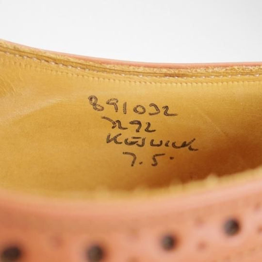 極美品★トリッカーズ SIZE 7【★Cシェイド/C SHADE Gorse/カントリーシューズ/短靴/7292/ケズウィック/KESWICK】Tricker's★b066