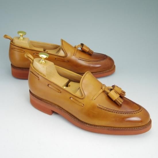 未使用★クロケット&ジョーンズ UK7/US7.5D【★ブルックスブラザーズ・ブラックフリース別注/BrooksBrothers】Crockett&Jones★b068