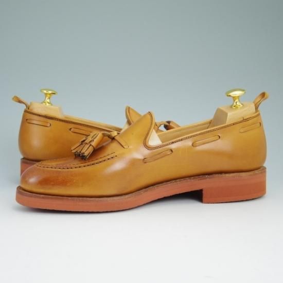 未使用★クロケット&ジョーンズ UK7/US7.5D【★ブルックスブラザーズ・ブラックフリース別注/BrooksBrothers】Crockett&Jones★b068
