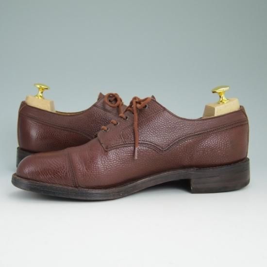 極上★クロケット&ジョーンズ UK7.5【★ (英)HACKETT/ハケット別注/232ラスト/ストレートチップ】Crockett&Jones★b069
