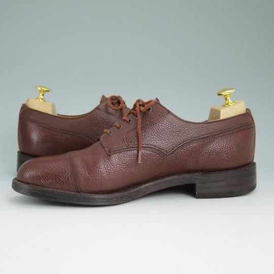 極上★クロケット&ジョーンズ UK7.5【★ (英)HACKETT/ハケット別注/232ラスト/ストレートチップ】Crockett&Jones★b069