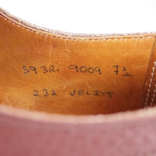 極上★クロケット&ジョーンズ UK7.5【★ (英)HACKETT/ハケット別注/232ラスト/ストレートチップ】Crockett&Jones★b069
