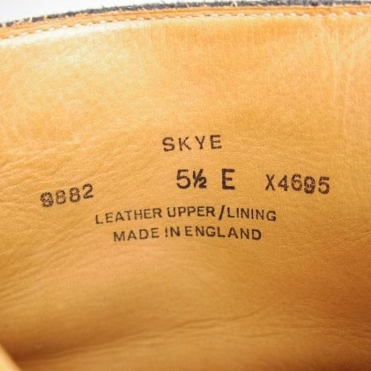 美品★クロケット&ジョーンズ 5.5E【★バイズ別注/BEYES/スカイ/SKYE/ブーツ/ダイナイトソール/スエード/グレイン】Crockett&Jones★b072