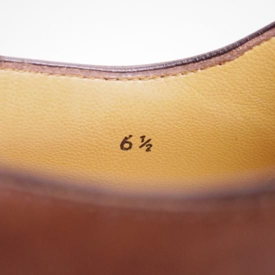 極上★(伊)マンニーナ SIZE 6.5【★ストレートチップ】MANNINA★b081