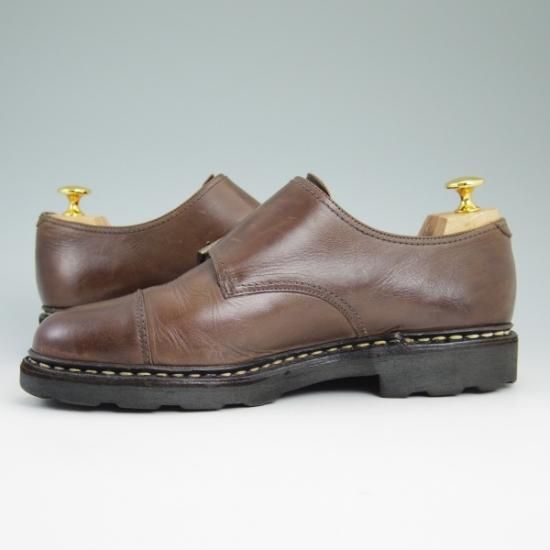 極上★パラブーツ SIZE 6.5【★ウィリアム/WILLIAM/リスレザー/マルシェソール/ダブルモンク】Paraboot★b082