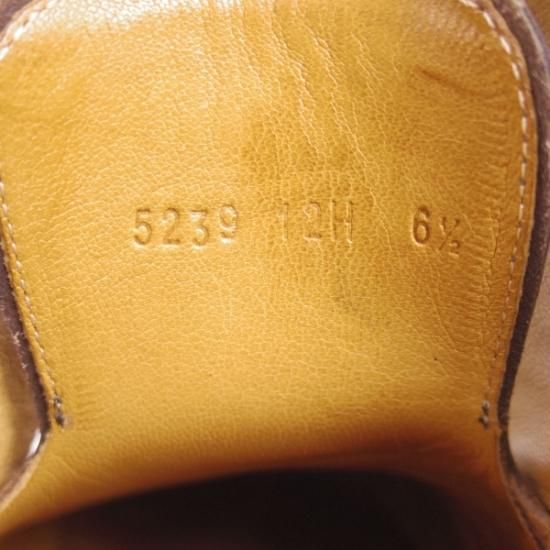 極上★パラブーツ SIZE 6.5【★ウィリアム/WILLIAM/リスレザー/マルシェソール/ダブルモンク】Paraboot★b082