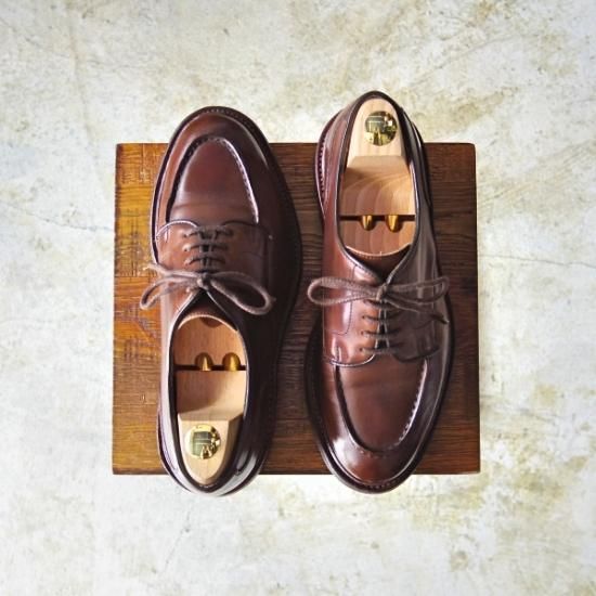 美品★アルフレッド サージェント UK6.5【★上級!!エクスクルーシブ ライン】リッジウェイソール/Uチップ/Alfred Sargent★b083