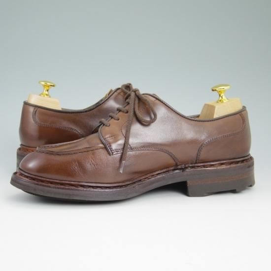 美品★アルフレッド サージェント UK6.5【★上級!!エクスクルーシブ ライン】リッジウェイソール/Uチップ/Alfred Sargent★b083