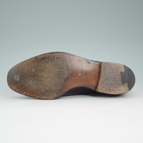 極美品★クロケット&ジョーンズ 7.5E【★上級!!ハンドグレードライン】Downing/330ラスト/フルブローグ/Crockett&Jones★b084