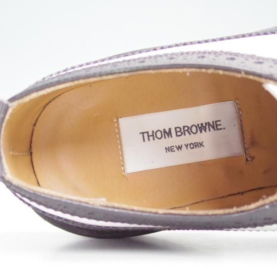 美品★トムブラウン別注 SIZE 7【トリッカーズ製★ロングウイング/ウイングチップ】THOM BROWNE/Tricker's★b085
