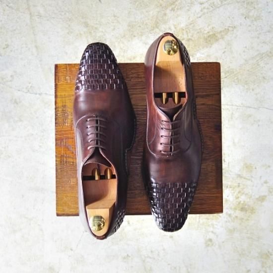 極美品☆マグナーニ SIZE 41.5【☆オパンケ ボロネーゼ製法