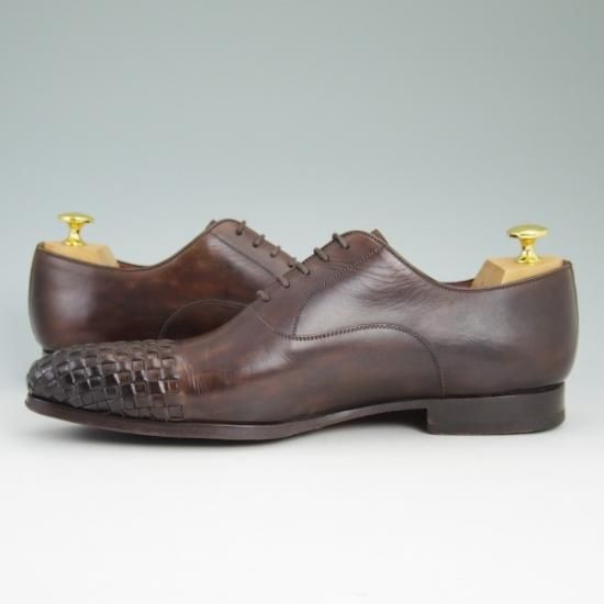 極美品★マグナーニ SIZE 41.5【★オパンケ ボロネーゼ製法/イントレチャート】メッシュ/MAGNANNI★b087