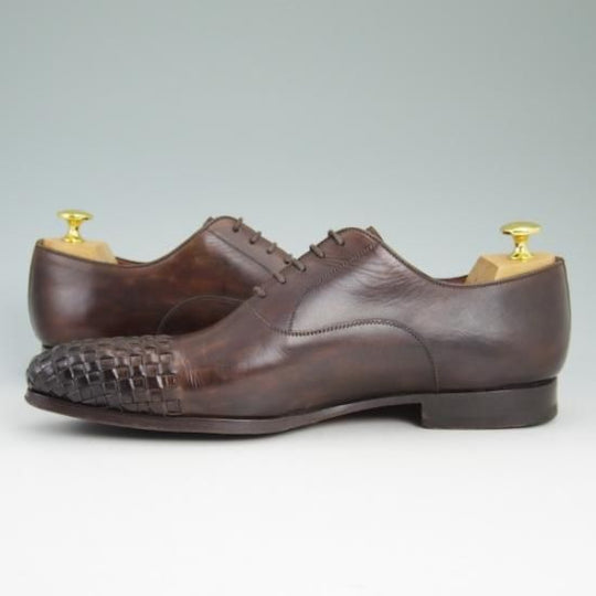 極美品★マグナーニ SIZE 41.5【★オパンケ ボロネーゼ製法/イントレチャート】メッシュ/MAGNANNI★b087