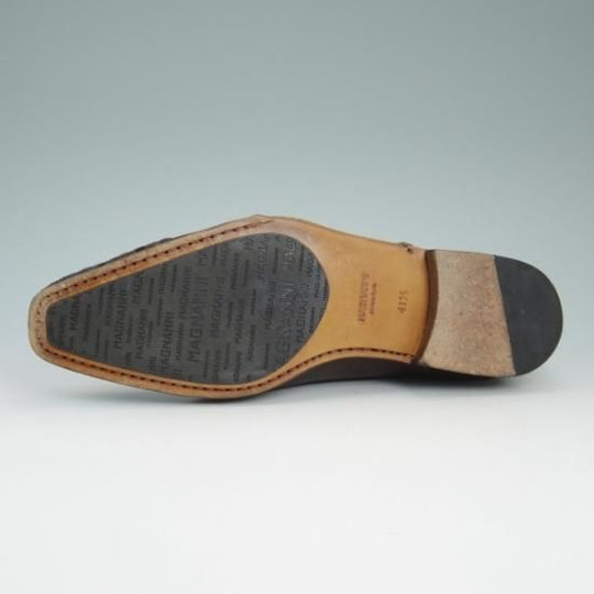 極美品★マグナーニ SIZE 41.5【★オパンケ ボロネーゼ製法/イントレチャート】メッシュ/MAGNANNI★b087