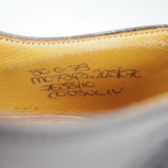 church's 旧チャーチ 3都市 ストレートチップ　73ラスト ☆チャーチ UK8.5程度/95D【旧チャーチ☆73ラスト/3都市ロゴ