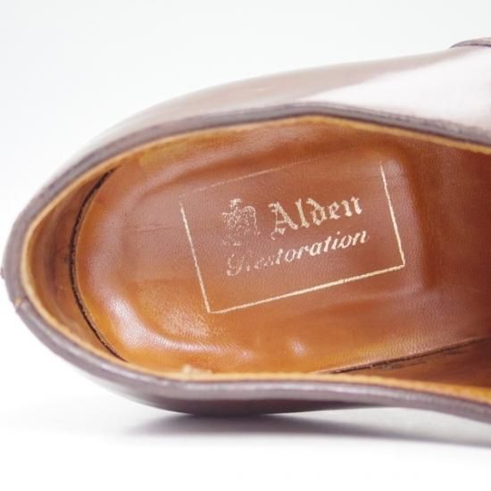 【極上】ALDEN99289NSTオールデンコードバン 極上☆オールデン 10E【☆希少!!シガー色コードバン】9073
