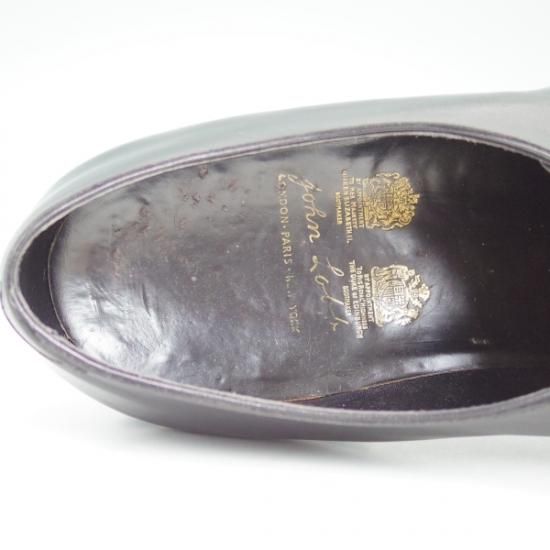 ★ジョンロブ ロンドン UK7.5程度【時価80万円程度★最高級!!ビスポーク商品】プレーントゥ/JOHN LOBB LONDON★b092