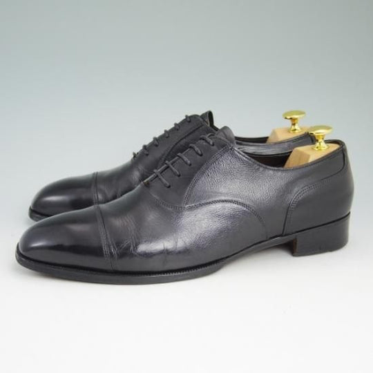 ★(英)ジョージクレバリー UK8.5程度【★高級!!ビスポーク商品】ストレートチップ/GEORGE CLEVERLEY★b093