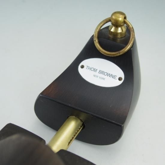 美品★トムブラウン UK7程度【★超希少!!トリッカーズ生産時の商品】木製シューツリー/純正シューキーパー/靴/シューズ/Tom Brown★b094