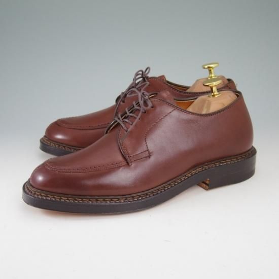 未使用★オールデン 5.5D【★ビームス別注/BEAMS/モックトゥ ブルチャー/レイドンラスト/Uチップ/7112】ALDEN★b099