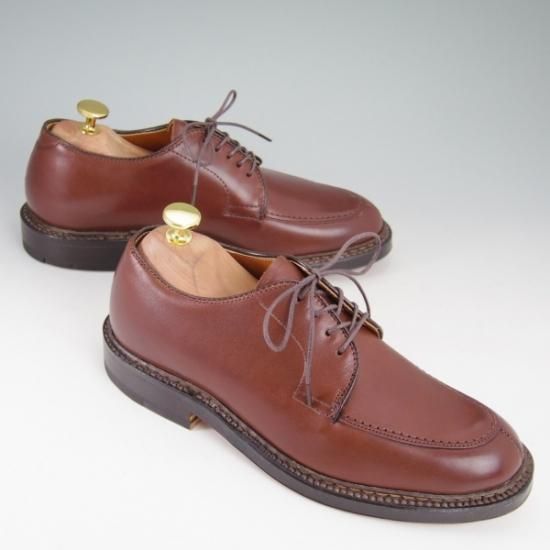 未使用★オールデン 5.5D【★ビームス別注/BEAMS/モックトゥ ブルチャー/レイドンラスト/Uチップ/7112】ALDEN★b099