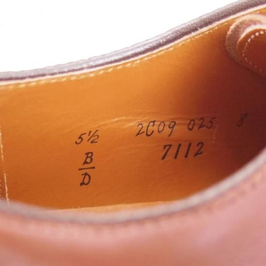 未使用★オールデン 5.5D【★ビームス別注/BEAMS/モックトゥ ブルチャー/レイドンラスト/Uチップ/7112】ALDEN★b099