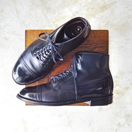 美品☆オールデン 8D/コードバン×シボ革【☆希少!!トゥルー