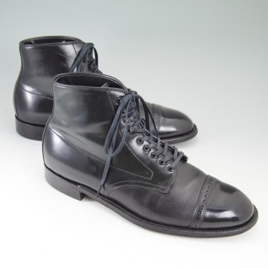 美品★オールデン 8D/コードバン×シボ革【★希少!!トゥルーバランスラスト仕様】86010H/ブーツ/Alden★b101