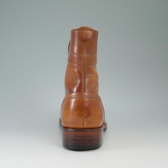 極美品☆ショセ 25cm/40【希少色☆マホガニー系/コードバン/ホーウィン