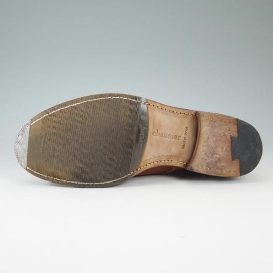 極美品★ショセ 25cm/40【希少色★マホガニー系/コードバン/ホーウィン社】c-7060/ブーツ/chausser★b102