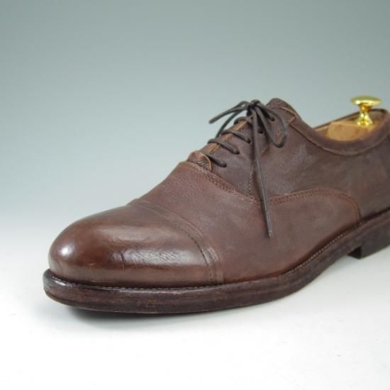 使用極少★チャーチ SIZE 8【★希少!!イタリア製モデル】GRAFTON/ストレートチップ/Church's★b104