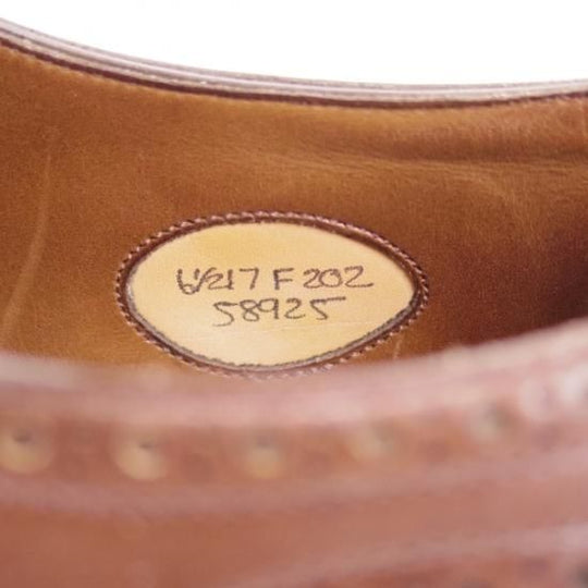 美品★エドワードグリーン 6.5F【★202ラスト/INVERNESS/インヴァネス/イミテーションブローグ/フルブローグ】EDWARD GREEN★b107