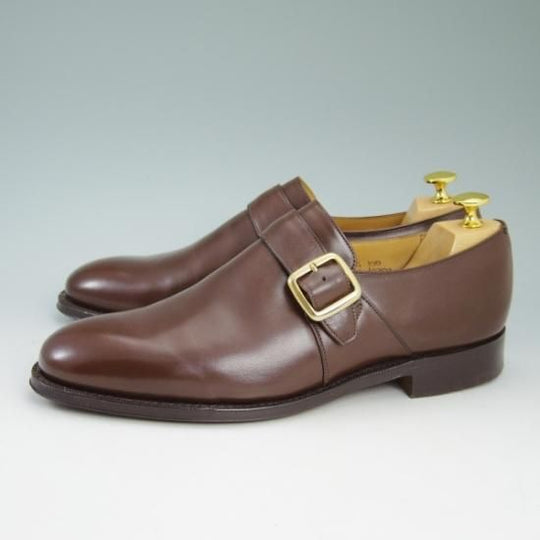 極美品★チャーチ 80G/UK8【★100ラスト/WESTBURY/ウェストバリー/4都市ロゴ/モンクストラップ】Church's★b110