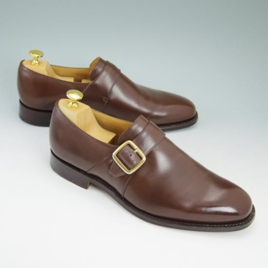 極美品★チャーチ 80G/UK8【★100ラスト/WESTBURY/ウェストバリー/4都市ロゴ/モンクストラップ】Church's★b110