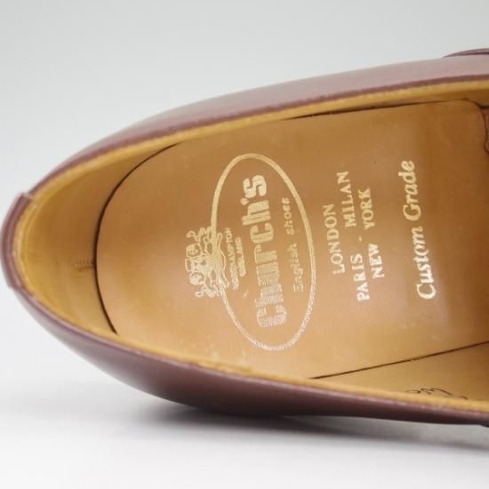 美品) Church's Westbury チャーチ ウェストバリー85F 極美品☆チャーチ 80G/UK8【☆100ラスト/WESTBURY/ウェストバリー/4