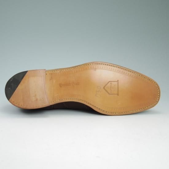 新品★チャーチ SIZE US8程度/UK7.5程度【★希少!!米国ライン/ROYAL TWEED】チーニー製/CHEANEY/フルブローグ/Church's★b112