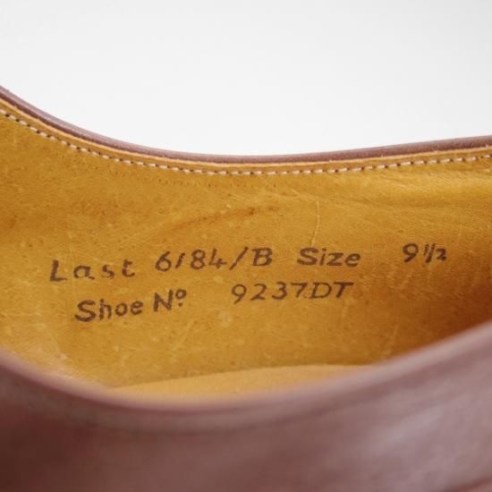 新品★チャーチ SIZE US8程度/UK7.5程度【★希少!!米国ライン/ROYAL TWEED】チーニー製/CHEANEY/フルブローグ/Church's★b112
