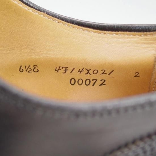 美品★オールデン 6.5E/コードバン【★希少!!ブルックスブラザーズ別注】00072/フルブローグ/BROOKS BROTHERS/Alden★b113