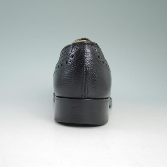 極上★(英)サンダース UK6【★シボ革/フルブローグ】1994/SANDERS★b114