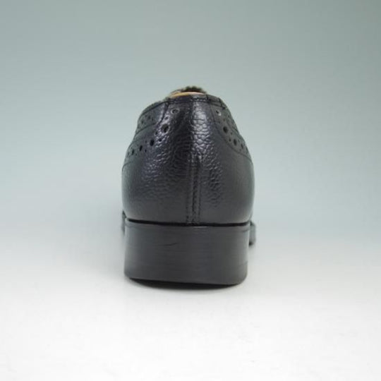 極上★(英)サンダース UK6【★シボ革/フルブローグ】1994/SANDERS★b114