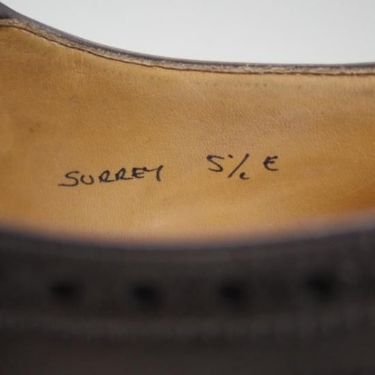 美品★クロケット&ジョーンズ 5.5E【★ハンドグレード/マスターロイド】ロイドフットウェア/Surrey/Lloyd Footwear/Crockett&Jones★b116