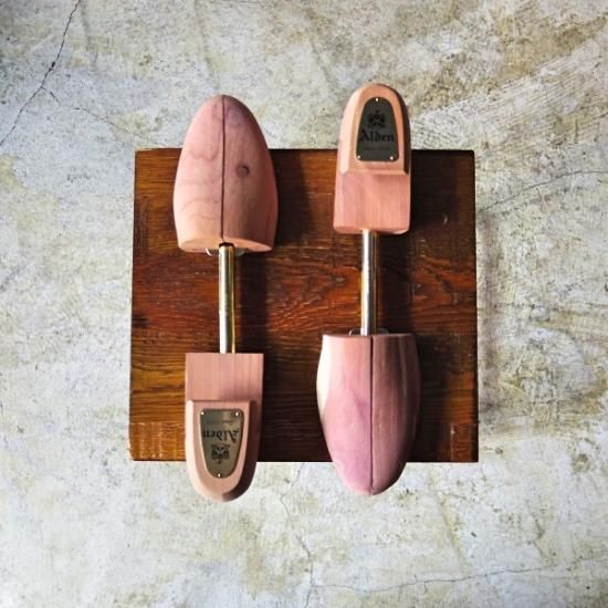 極美品★オールデン Mサイズ【ロチェスター製★純正シューツリー/木製シューキーパー/ROCHESTER】ALDEN★b117