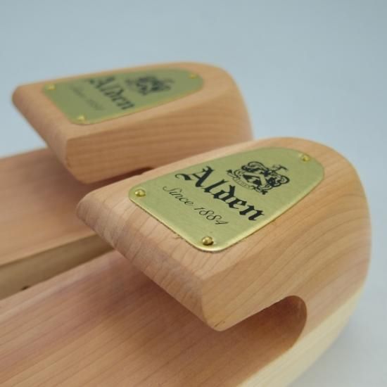 極美品★オールデン Mサイズ【ロチェスター製★純正シューツリー/木製シューキーパー/ROCHESTER】ALDEN★b117