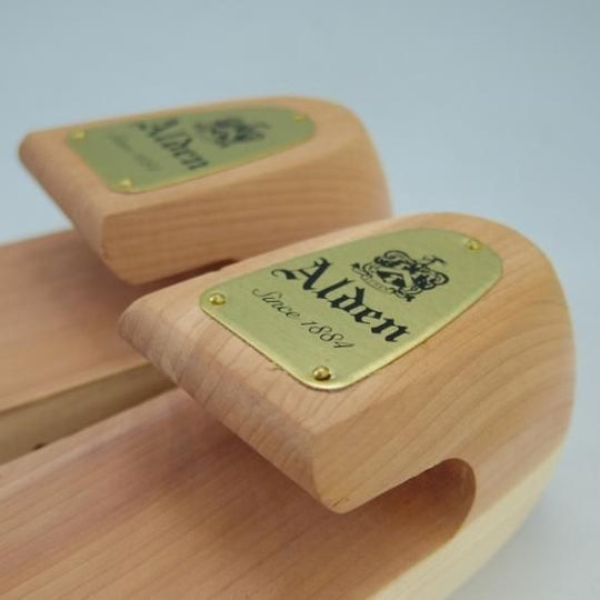 極美品★オールデン Mサイズ【ロチェスター製★純正シューツリー/木製シューキーパー/ROCHESTER】ALDEN★b117